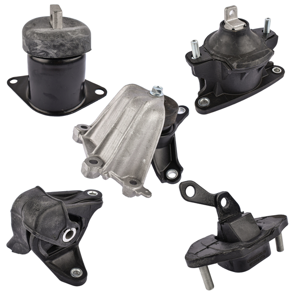 发动机支架套装 5PCS Engine Motor and Trans Mount Kit for 2008-2012 Honda Accord 2.4L Auto Trans A4565, A4570, A4572, A4584, A4561-1