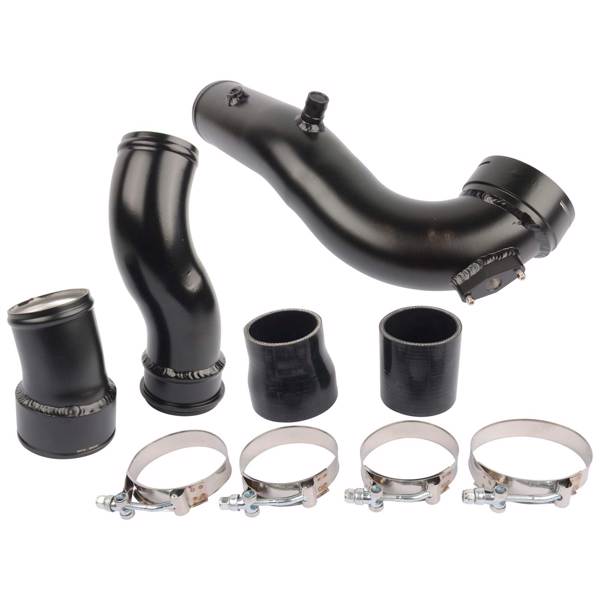 增压管冷却套件 Charge pipe & Boost pipe For BMW F10 F12 F13 535i 640i 740i 740Li N55 3.0L-3