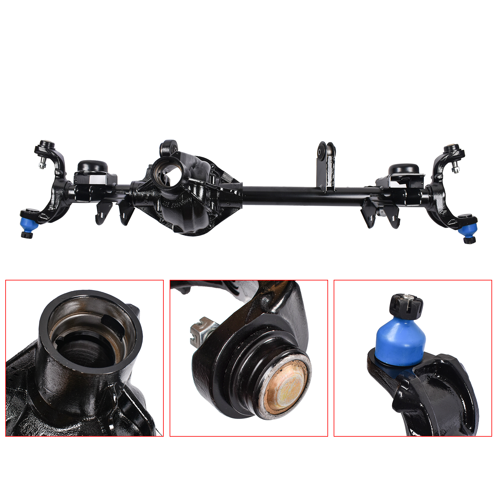 Axle Differential Housing For 2007-2015 Jeep Wrangler 3.8L 3.6L V6 GAS DOHC Dana 44--4.10 Ratio & 3.73