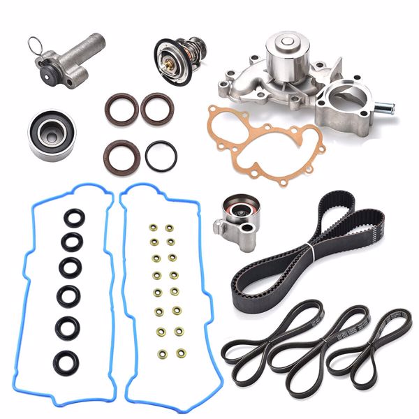 正时皮带水泵套装 Timing Belt Kit With Water Pump for Toyota Tundra Tacoma T100 3.4L V6 1995-2004 13568YZZ03 900809112683-1