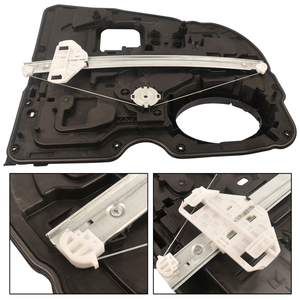 玻璃升降器 Right Rear Door Plate Carrier For Ram 1500 Classic Dodge Ram 1500 2011-2020 68045170AC-7