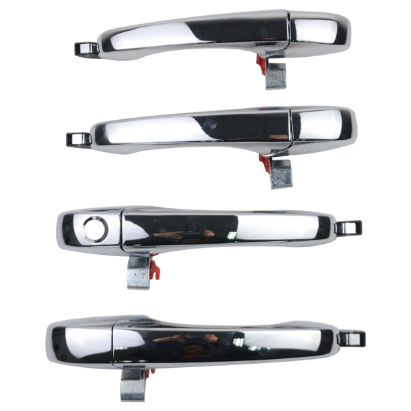 门把手 4Pcs Outer Door Handle for Chrysler 300 300C 05 -10 3.5L 5.7L V6 V8 4589009AH  4589009AD-1