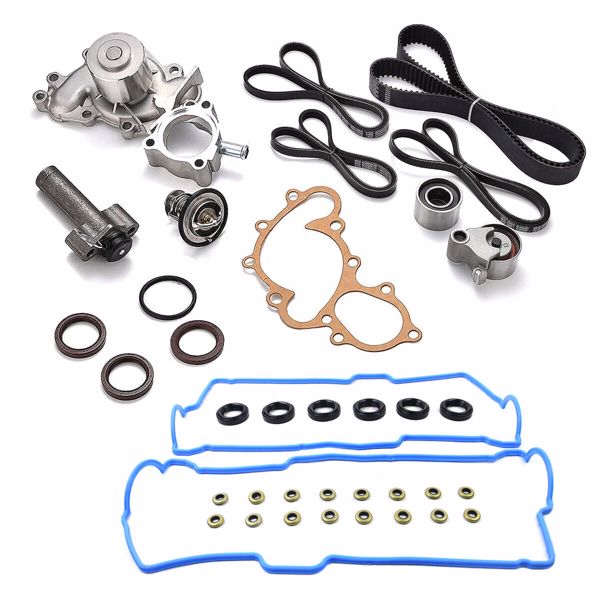 正时皮带水泵套装 Timing Belt Kit With Water Pump for Toyota Tundra Tacoma T100 3.4L V6 1995-2004 13568YZZ03 900809112683-5