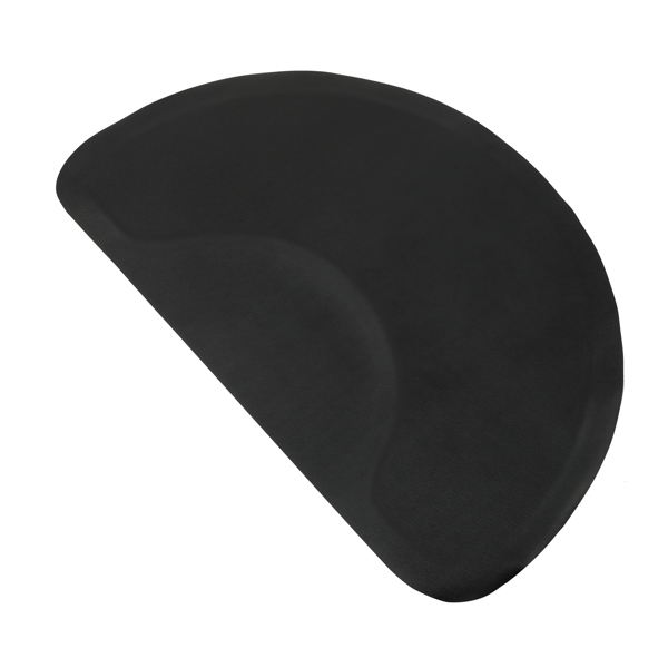  外圆内圆 3ft x4.5ft x1/2in PVC NBR 黑色 沙龙垫-3