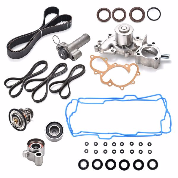 正时皮带水泵套装 Timing Belt Kit With Water Pump for Toyota Tundra Tacoma T100 3.4L V6 1995-2004 13568YZZ03 900809112683-3