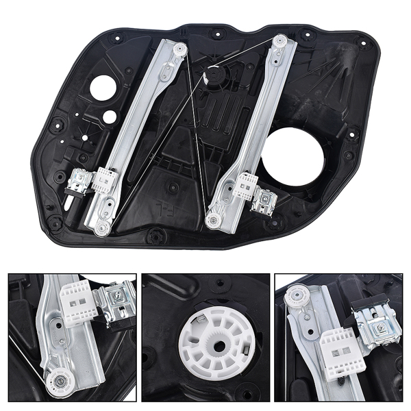 玻璃升降器 For Kia Optima 2.0L 2.4L 2012-2013 Power Window Regulator Front Left 824714C500-3