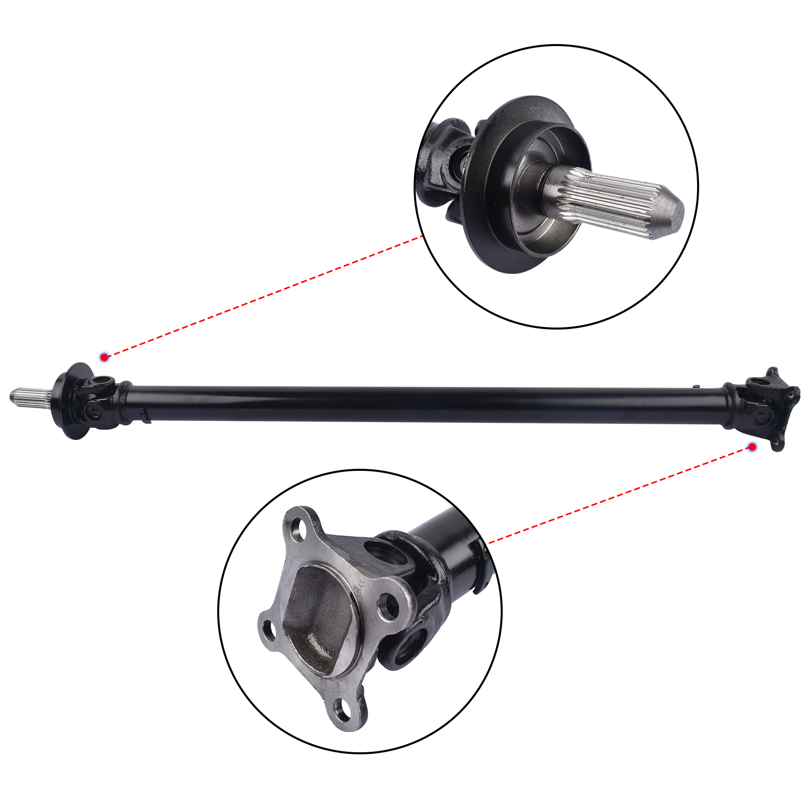 Front Driveshaft For Infiniti QX50 QX70 Q40 Q50 Q60 Q70 Q70L 2014-2019 G25 G37 M37 EX37 FX37 AWD 2009-2013