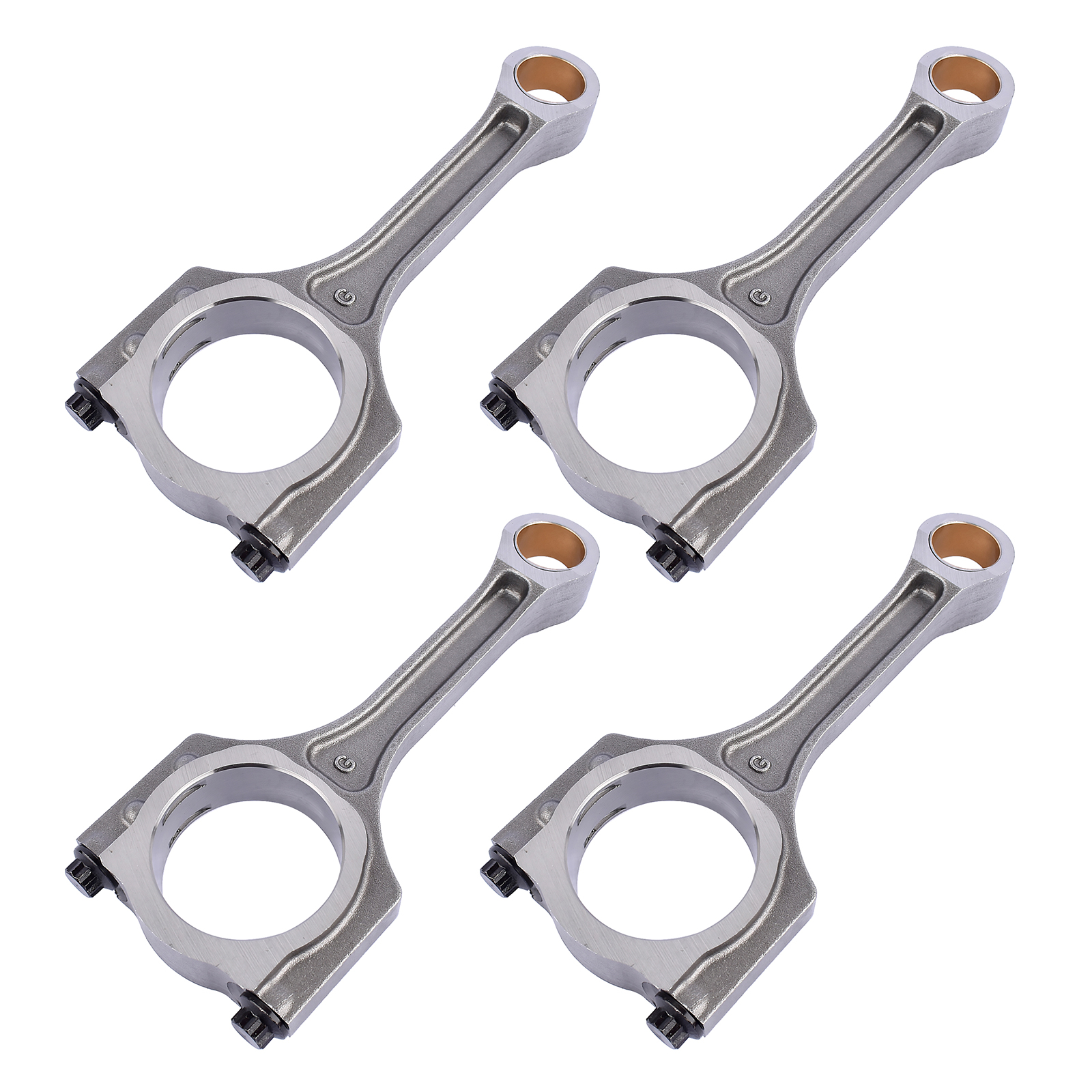 4Pcs Connecting Rods For Kia Optima 2011-18 Hyundai Santa Fe Sport 2017-18 2.4L