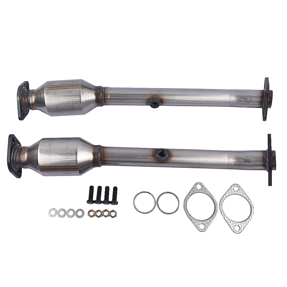 2Pcs Rear Catalytic Converter For Nissan Titan 2004-2014 Armada 2005-2015 Pathfinder 2008-2012 Infiniti QX56 2004-2010 5.6L