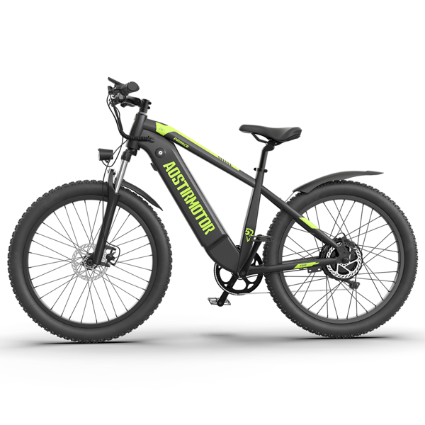 AOSTIRMOTOR新款26”750W电动自行车肥胎52V15AH成人可拆卸锂电池-21