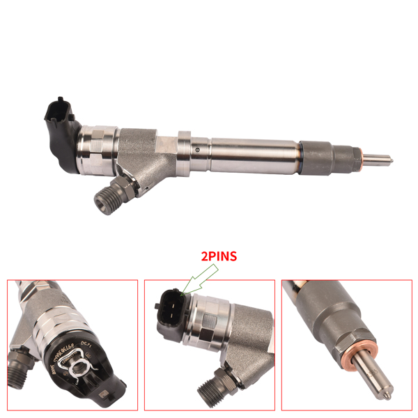 柴油喷油器 LLY Diesel Fuel Injector For Chevy GMC 6.6L Sierra 2500 HD 3500 2004 - 2005 0445120027 -8