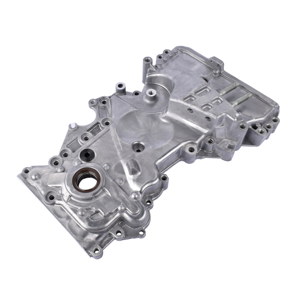  机油泵 Timing Chain Oil Pump Cover Fits for Kia Soul 2014-2019 Forte Forte5 2.0L 2014-2018 Hyundai Tucson 2.0L 2014-2019 213502E350 213502E310-12