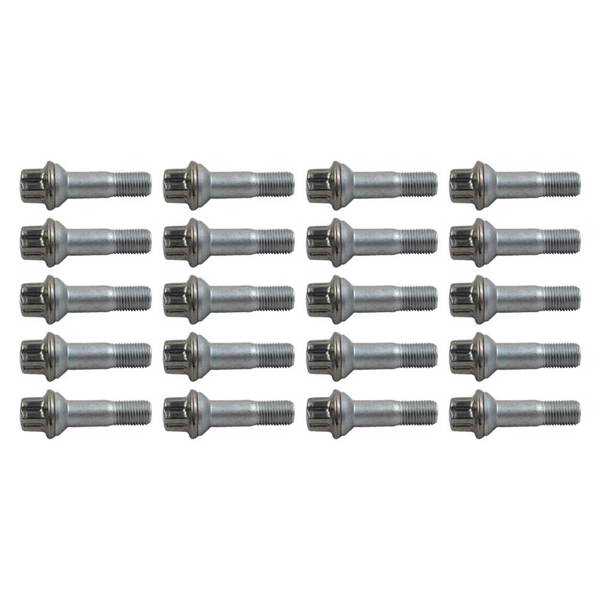 螺栓 20Pcs Wheel Lug Bolts Nuts For Mercedes-Benz CL550 GL350 GL450 ML350 A0009902207-2