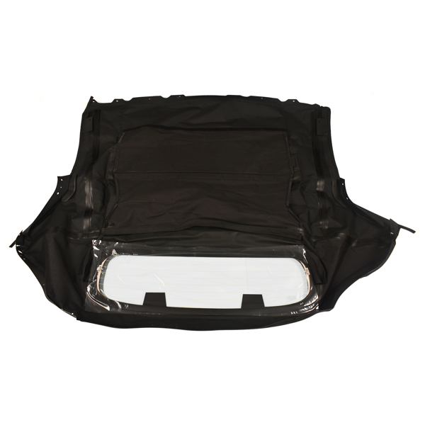 软顶敞篷 Convertible Soft Top with Heated Glass Window Black Twill for Nissan 350Z 2003-2009 NIS3493-11