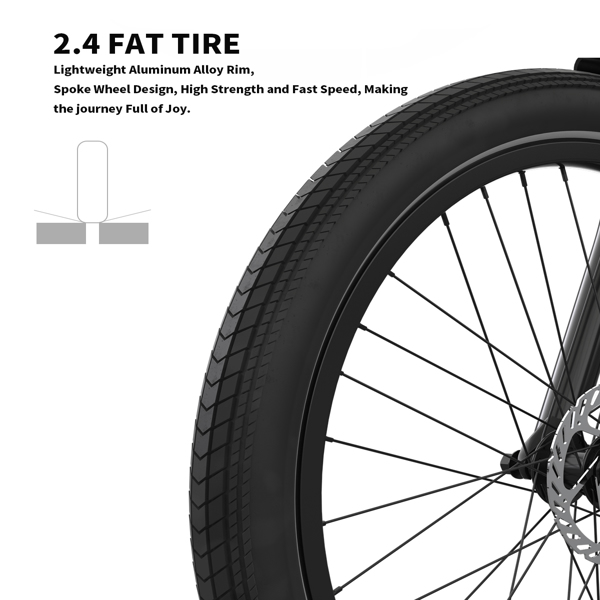 AOSTIRMOTOR新款26”750W电动自行车肥胎52V15AH成人可拆卸锂电池-28