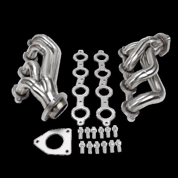 Exhaust Header for 00-01 GMC YUKON 4.8L 5.3L / 99-01 GMC SIERRA 1500 2500MT001061（禁售temu&亚马逊）(不支持无理由退货)-3