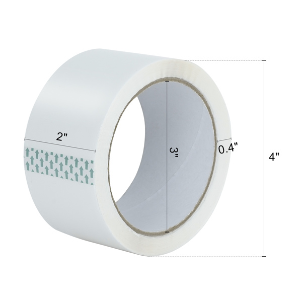  12pcs 2in x 60m 胶带 白色-8