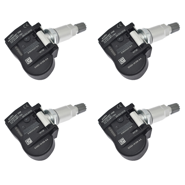 胎压传感器4pcs TPMS Tire Pressure Sensor for Land Rover Range 433MHz GX63-1A159-AA-1