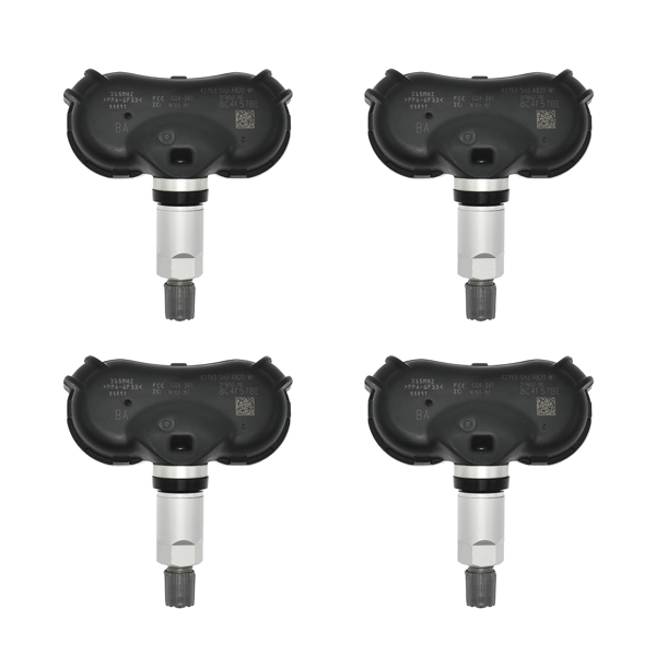 胎压传感器4pcs Tire Pressure Sensors for Honda Ridgeline Odyssey Element 42753-SHJ-A820-1