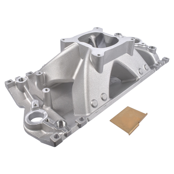  进气歧管 Vortec Single Plane High Rise Intake Manifold For Chevy SBC 350 3000-7500+ RPM-3