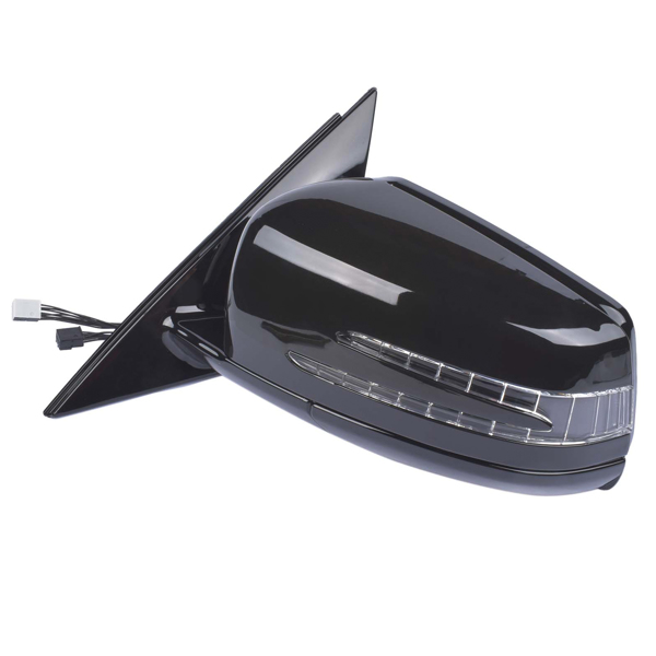 后视镜 Left Side RearView Mirror Manual Folding Paintable for Mercedes  E350 E550 E400 Sedan 2010-2016 2128101976 -8