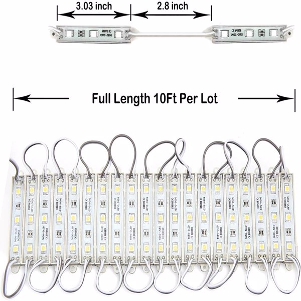 LED防水模组灯 ，一板60灯 10ft 白光(周末不发货)-3