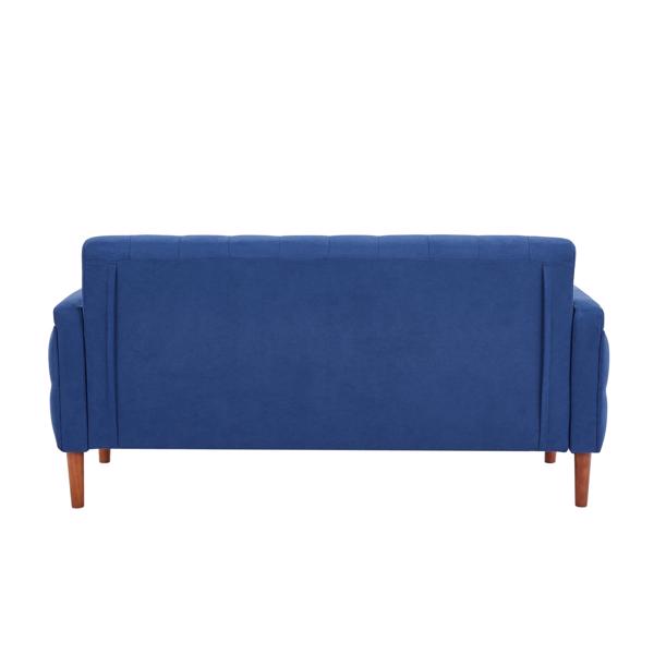 77.95“海绵软垫沙发-蓝色（实木腿可拆卸）-6