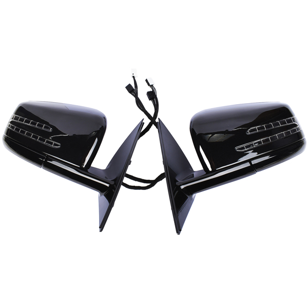 后视镜 2Pcs Rear View Mirror Left & Right for Mercedes-Benz S500 S600 S63 AMG S65 AMG 2007-2009 2218100576 2218100676-6