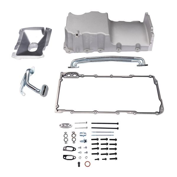 油底壳 LS Engine Front Sump Oil Pan Retro Kit For Chevy LS1 LS2 LS3 LSX 6.2 6.0 5.3 4.8-4