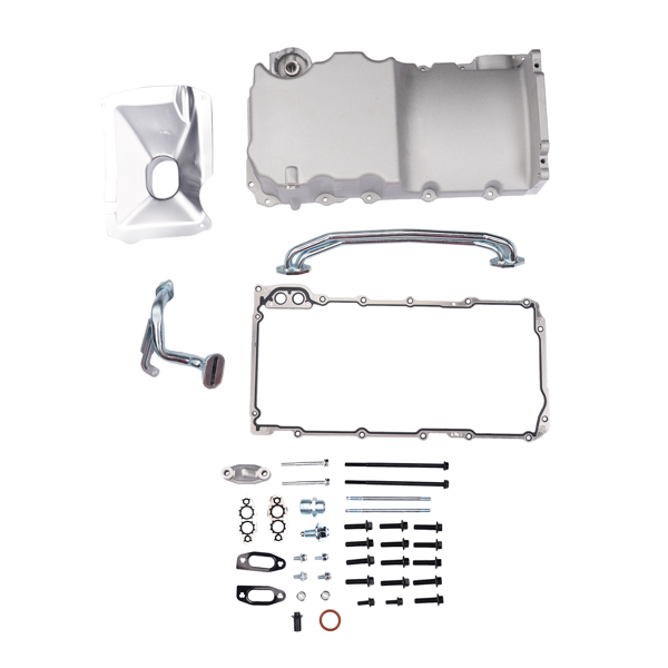 油底壳 LS Engine Front Sump Oil Pan Retro Kit For Chevy LS1 LS2 LS3 LSX 6.2 6.0 5.3 4.8-1