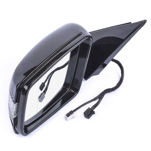 后视镜 Left Side RearView Mirror Manual Folding Paintable for Mercedes  E350 E550 E400 Sedan 2010-2016 2128101976 -6