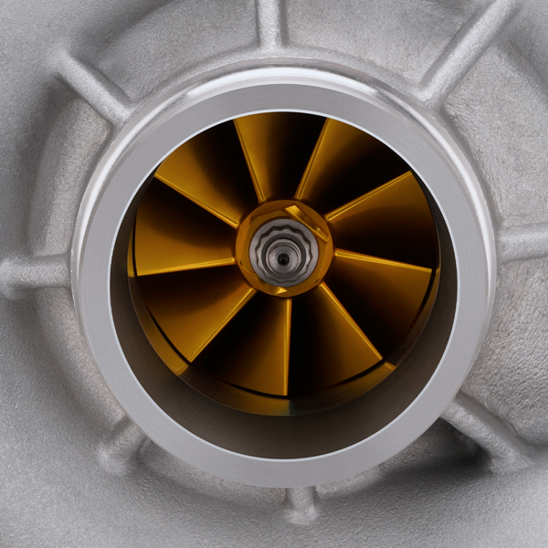 涡轮增压器 Billet Steel Wheel Turbo For Ford 7.3L Powerstroke GTP38 Diesel F-Serie 00-03-6