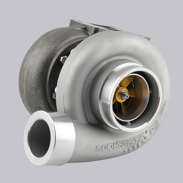 涡轮增压器 Billet & Steel Whell Turbo GT45 T4 V-band Flange 1.05 / 0.66 A/R Oil Cooling-4