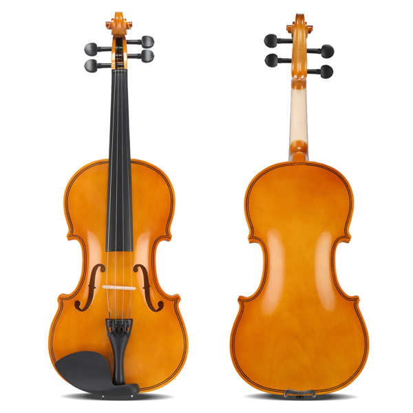  【AM不售卖】4/4 椴木 自然色 小提琴-15