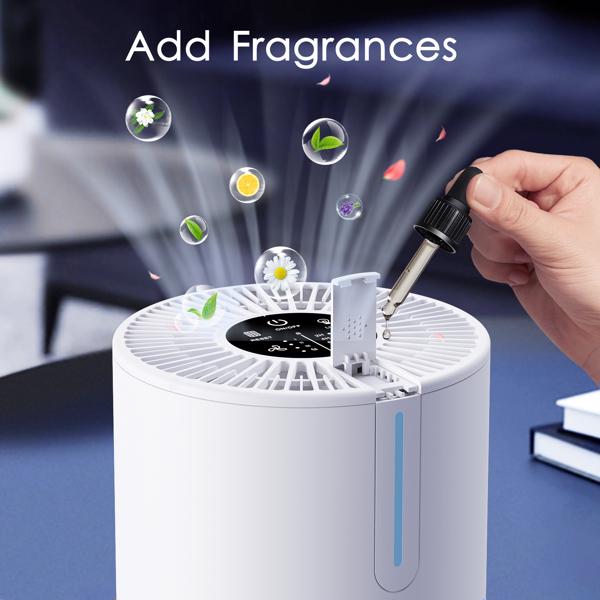 MOOKA M01 空气净化器 白色  (temu, walmart, amz TIKTOK  禁售，最低零售价39.99）-6