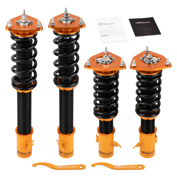 弹簧减震Coilovers Suspension Kit Fit for IMPREZA WRX GDA GDB GD9 GGA  2002-2007 WRX STI Shock Struts Shock Absorber-1