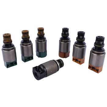 变速箱电磁阀 7x TRANSMISSION SOLENOIDS 6HP19 6HP26 6HP32 ZF6HP34 for BMW X3 X5 Jaguar XF 1068298045 1068298046 ZF6HP19 