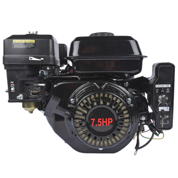 7.5HP Electric Start Horizontal Engine 4-Stroke 212CC Go Kart Gas Engine Motor