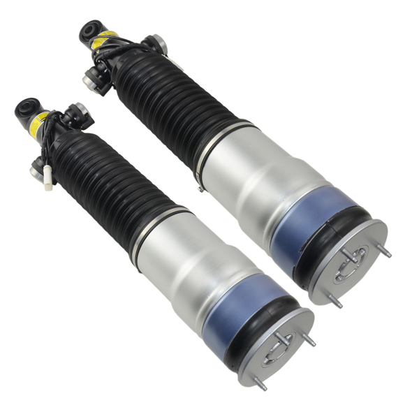 减震器 Pair Rear Air Suspension Shock Absorbers w/EDC For 07-15 BMW 7er F01 F02 F03 F04-8