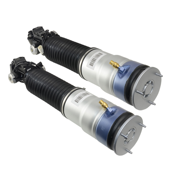 减震器 Pair Rear Air Suspension Shock Absorbers w/EDC For 07-15 BMW 7er F01 F02 F03 F04-4