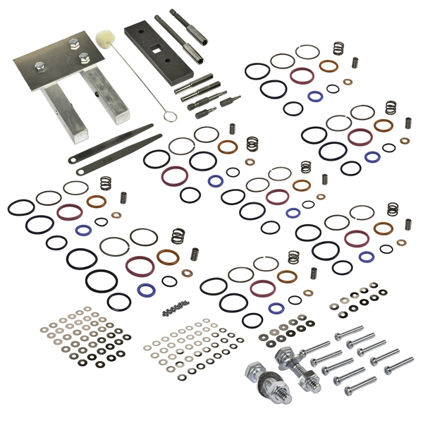 喷油嘴修复套装 Injector Deluxe Rebuild Kit Vice Clamp and Tools & Springs for Ford 7.3L Powerstroke Diesel DP0008 DP0007-1