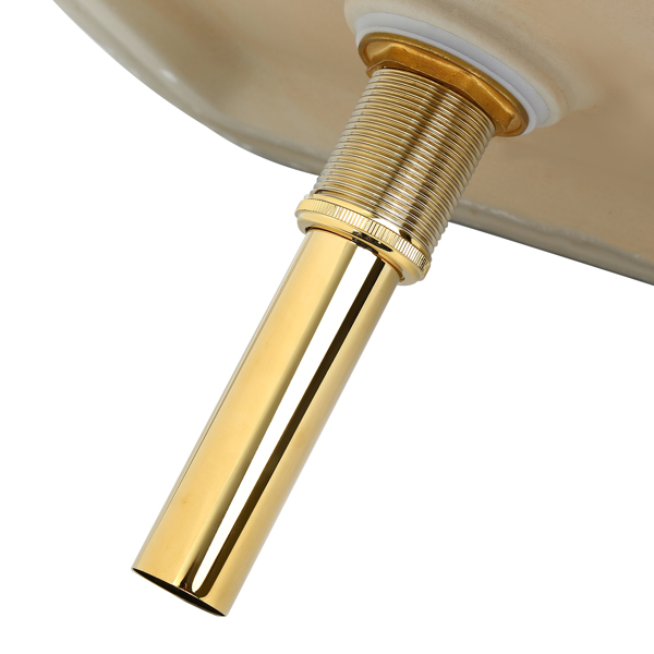 白金陶瓷台上盆和大弹跳下水器（金色）（主SKU）-35
