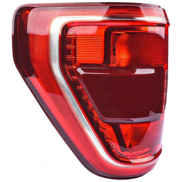 尾灯 Left Driver Side Tail Light Lamp Brake with Blind Spot for Ford F150 XLT 2021-2023 ML3Z13405C-1