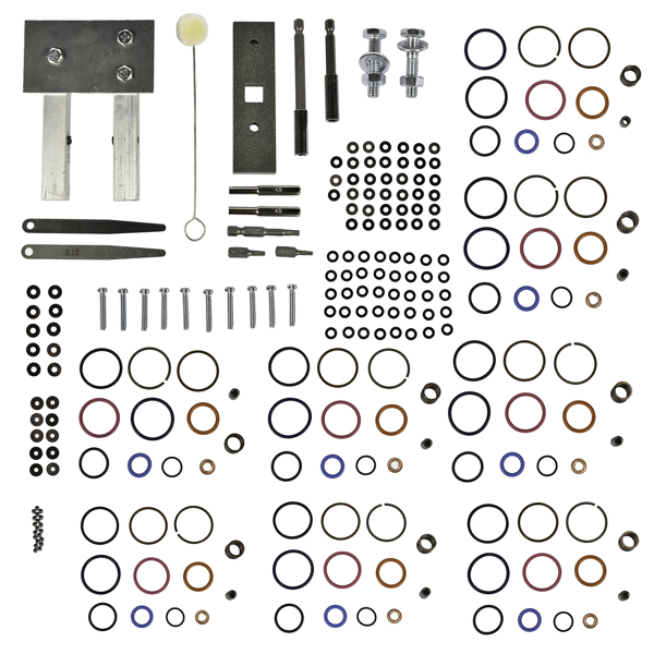喷油嘴修复套装 Injector Deluxe Rebuild Kit Vice Clamp and Tools & Springs for Ford 7.3L Powerstroke Diesel DP0008 DP0007-4
