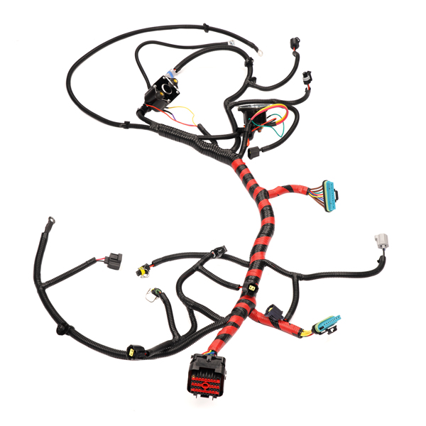 发动机线束 Engine Wiring Harness F81Z12B637EA for Ford Super Duty F-250 F-350 F-450 F-550 7.3L 1999-2001-6