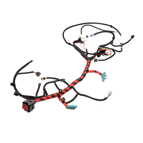 发动机线束 Engine Wiring Harness F81Z12B637EA for Ford Super Duty F-250 F-350 F-450 F-550 7.3L 1999-2001-4