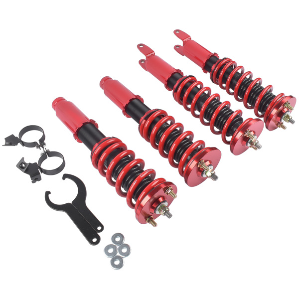 一部改装减震器 Coilover Suspension Kit Adjustable Height For Honda Civic 1988-2000 CRX 1988-1991 Acura Integra 1990-2001-5