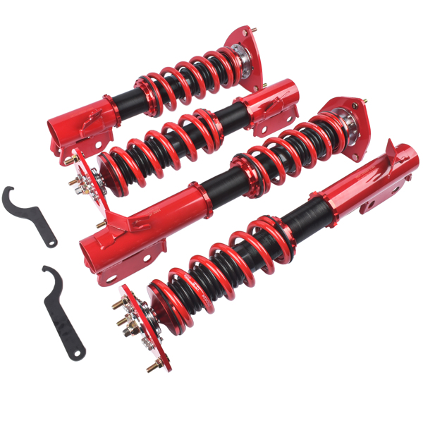 一部改装减震器 Coilovers Suspension Lowering Kit For Subaru Impreza WRX 2002-2007 STI 2004 Adjustable Height-5