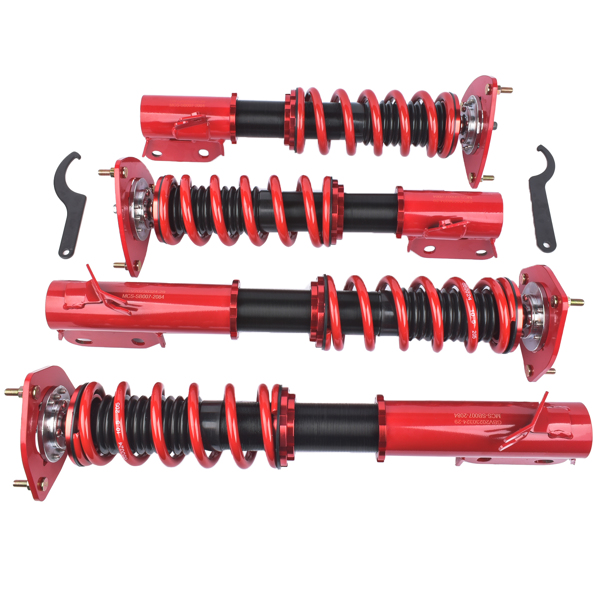 一部改装减震器 Coilovers Suspension Lowering Kit For Subaru Impreza WRX 2002-2007 STI 2004 Adjustable Height-4