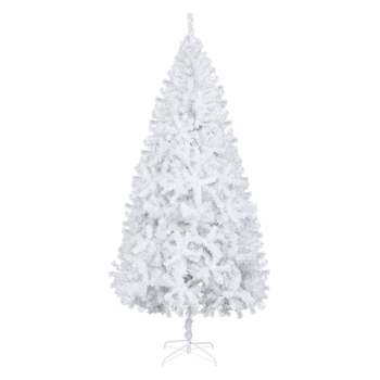 8ft 白色 1349枝平头 PVC材质 圣诞树 N101